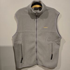 Vintage 2000 PATAGONIA Synchilla 2 Pocket Full Zip Fleece Vest 90s Mens Large